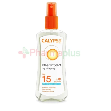 Calypso dry oil wet skin SPF 15 200ml