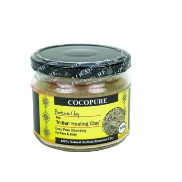 Cocopure bentonite clay 200g thumbnail 1