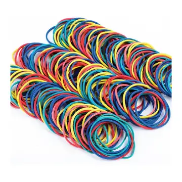 Coloured rubber band