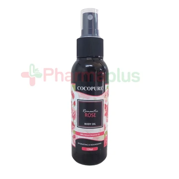 Cocopure romantic rose body oilhydrating and nourishing 120ml
