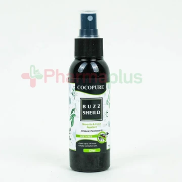Cocopure buzz shield mosquito and insect repellent 120ml