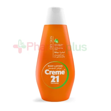 Creme 21 body lotion d/s (aloe vera and vitamin e) 600ml