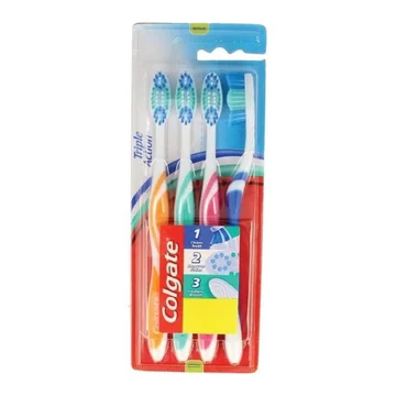 Colgate toothbrush triple action 4pack