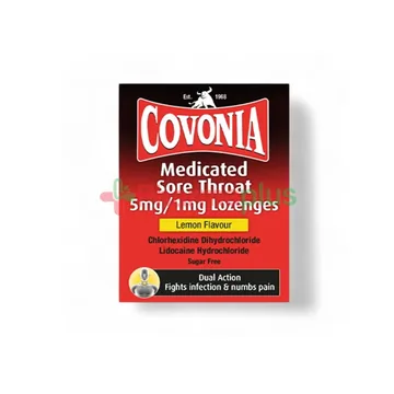 Covonia sugar free throat lozenges (lemon )36`s