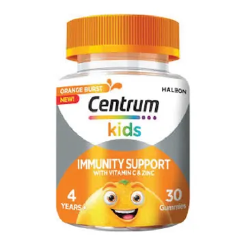 Centrum kids immunity support 30's (orange burst)