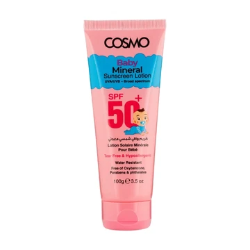 Cosmo baby mineral sunscreen lotion 100gm