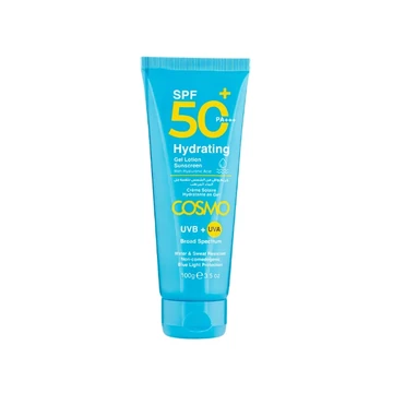 Cosmo SPF 50 hydrating gel lotion sunscreen 100gm