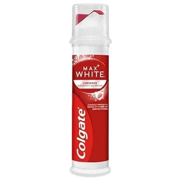 Colgate toothpaste max white luminous pump 100ml