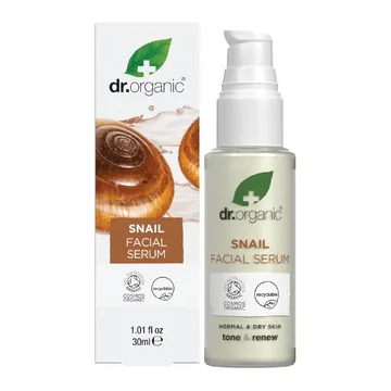 Dr.Organic snail gel facial serum 30ml