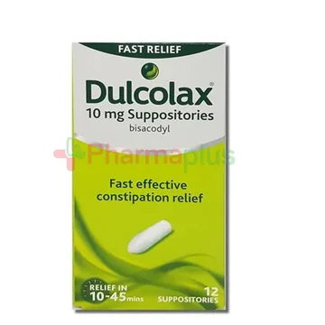 Dulcolax 10mg suppositories 12`s