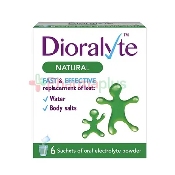 Dioralyte natural sachets 6`s