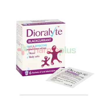 Dioralyte satchets blackcurrent 6`s
