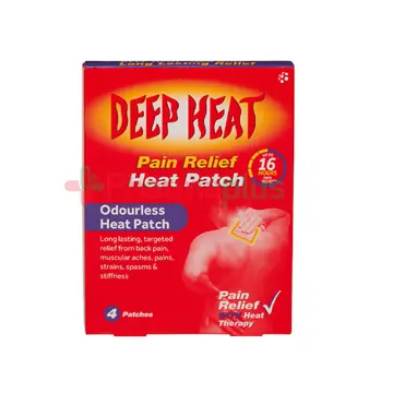 Deep heat well patch 4`s