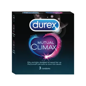 Durex mutual climax condoms 3s