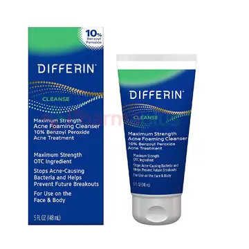 Differin acne foaming cleanser 10% 148ml