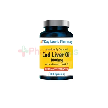 Day lewis cod liver oil oil 550mg capsules 30's