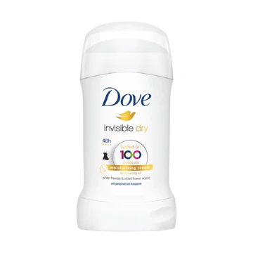 Dove deo stick invisible 40ml(white freesia &violet flowr)