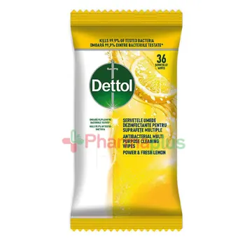 Dettol anti wipes citrus 105's