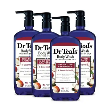 Dr. Teals's b/wash shea & almond 710ml