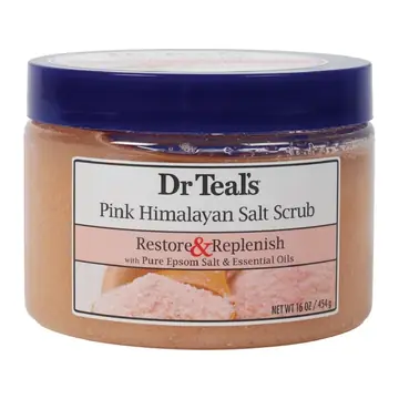 Dr. Teals pink himalayan scrub 454 gm