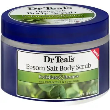 Dr. Teal's epsom eucalyptus &mint scrub 454g