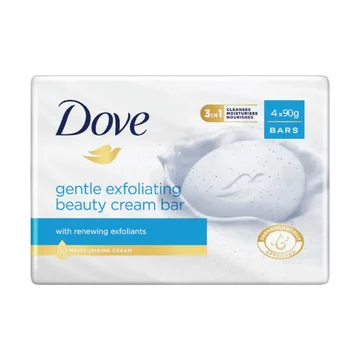 Dove gentle exfoliating 3in1 soap 360gm