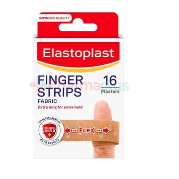 Elastoplast finger strips plasters 16's