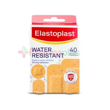 Elastoplast plasters 40`s waterproof