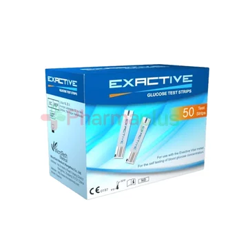 Exactive glucose strips 50`s