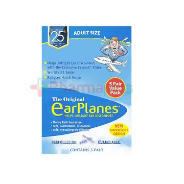 Earplanes ear plugs adult 1`s