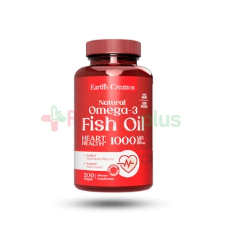 Earth's creation omega 3 fish oil 1000mg 100's