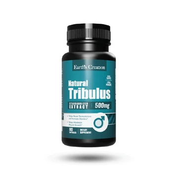 Earth's creation tribulus 500mg capsules 60's