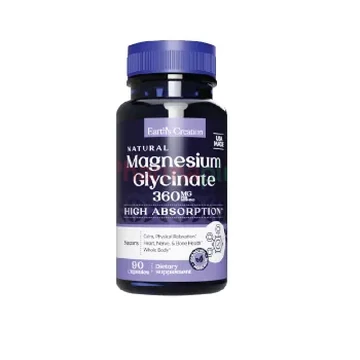 Earth's creation magnesium glycinate 360mg 90's