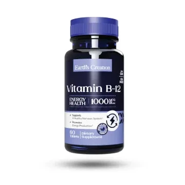 Earth's creation vitamin b-12 1000mcg tablets 60's