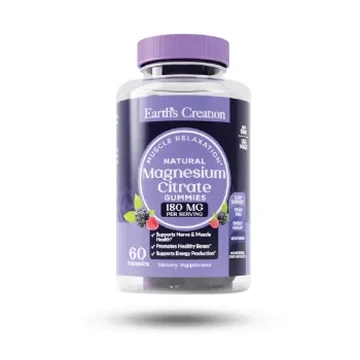 Earth's creation magnesium citrate gummies 60's