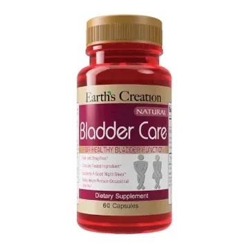 Earth's creation bladder care 650mg capsules 60's