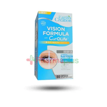 Earth's creation lutein 20mg eye support caps 60's