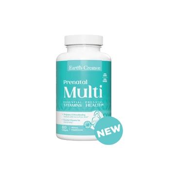 Earth's creation prenatal multivit+dha gels 60's