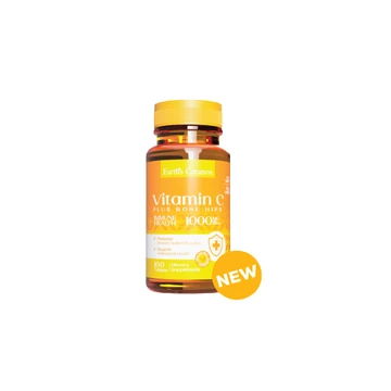 Earth's creation vitamin c +rosehips tablets 100's