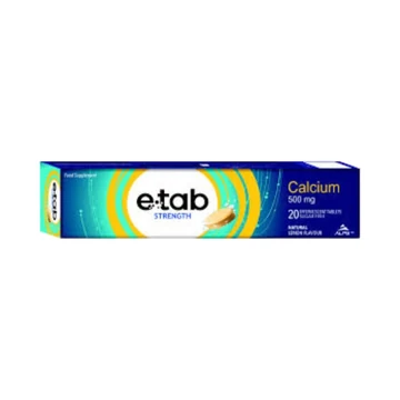 E-tab strength eff tabs 20's