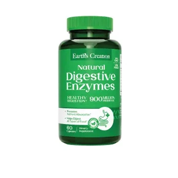 Earth's creation digestive enzymes 900mp capsules 60's