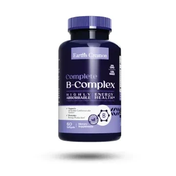 Earth's creation vitamin b complex softgels 60's