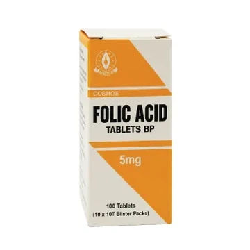Folic acid 5mg 100`s