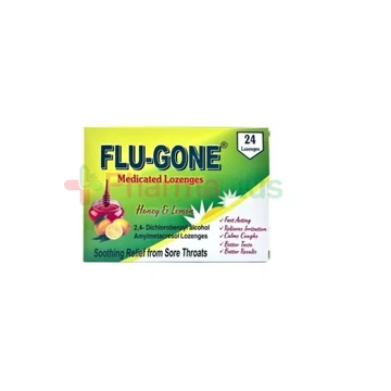 Flugone lozenges(honey and lemon) 24`s