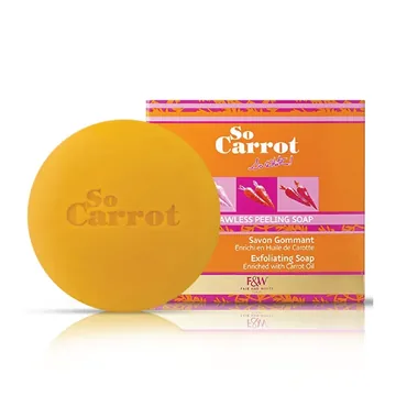 Fair and white so carrot flawless peeling soap 200g