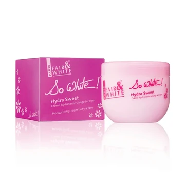 Fair & white so white 400ml moistu cream body &face