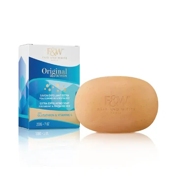Fair and white original glutathion e/exfoliating soap 200g