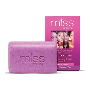 Fair and white miss white exfoliating soap 200g