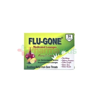 Flu-gone lozenges orange 100s