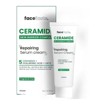 Face facts ceramide repairing serum cream